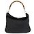 Borsa a spalla Gucci in nylon nero