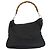 Borsa a spalla Gucci in nylon nero - vista 2