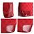 Borsa a tracolla hobo Gucci Rosso - vista 5
