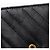 Carteira Trifold GG Marmont em Couro Matelassé Gucci Preto - vista 10