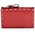 Valentino Garavani Portafoglio bifold Valentino in vitello Rockstud Rosso