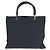 Gucci Bamboo Nylon Tote Bag Schwarz - Ansicht 2