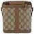 Borsa a tracolla Gucci Sherry Line Marrone Beige - vista 2