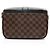 Borsa a tracolla Louis Vuitton Damier Ebene Calfskin Clapton PM Nero - vista 3