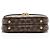 Borsa a tracolla Louis Vuitton Damier Ebene Calfskin Clapton PM Nero - vista 4