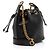 Autre Marque Borsa bucket piccola Cassandre Saint Laurent in pelle di agnello matelassé Nero - vista 2