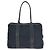 Borsa Tote Prada Tessuto con logo triangolare Nero - vista 2