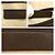 Bulgari Borsa a tracolla Bvlgari Logo Mania Marrone Beige - vista 3