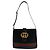 Bolsa de Ombro Gucci Micro GG Interlocking Preto