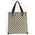 Gucci Tote Bag Braun Beige Stoff - Ansicht 2