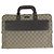 Valigetta Gucci Marrone Beige in Tela