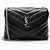 Autre Marque Borsa a tracolla Small LouLou in pelle di vitello matelassé con monogramma Saint Laurent Nero