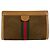 Pochette Gucci in scamosciato marrone - vista 2