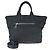 Borsa Tote Doppia Prada Tessuto Nero