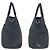 Borsa Tote Doppia Prada Tessuto Nero - vista 8