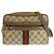 Borsa a tracolla Gucci Sherry Line Marrone Beige