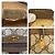 Borsa a tracolla Gucci Sherry Line Marrone Beige - vista 3