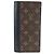 Cartera larga Louis Vuitton Brazza Castaño