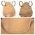 Marni Mirror Handtasche Braun Beige - Ansicht 6
