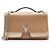 Borsa Louis Vuitton Monogram Cuir Very Chain Bag Marrone Beige