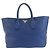 Saco Tote Prada Vittello Daino Azul