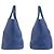 Saco Tote Prada Vittello Daino Azul - vista 7