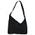 Sac à épaule Prada Tessuto avec logo triangle Noir