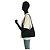 Sac à épaule Prada Tessuto avec logo triangle Noir - vue 6