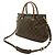 Borsa Louis Vuitton Monogram Pallas Nero - vista 2