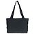 Tote Sacola Prada Tessuto com logo triangular Preto - vista 2