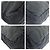 Tote Sacola Prada Tessuto com logo triangular Preto - vista 3
