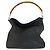 Gucci Bamboo Schultertasche Schwarz