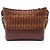 Chanel Tweed Calfskin Gabrielle Medium Hobo Marrone - vista 3