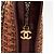 Chanel Tweed Calfskin Gabrielle Medium Hobo Marrone - vista 9