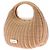 Sacai Sac Rattan Round NATURAL Marrone - vista 2