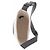 Borsa a secchiello in pelle beige Soeur - vista 8