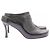 Mules Balenciaga x Scholl in pelle nera Nero - vista 6