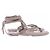 Autre Marque Sandali ST AGNI in pelle color taupe Beige - vista 6