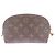Louis Vuitton Necessaire in pelle marrone - vista 3