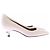 Autre Marque HERBERT LEVINE Pumps aus Leder Beige Größe 38 - Ansicht 6