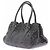 Bottega Veneta Schwarze geflochtene Ledertasche - Ansicht 2