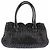 Bottega Veneta Schwarze geflochtene Ledertasche - Ansicht 3