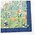 Hermès Hermes Carre 90 Foulard Sichuan Panda Blu navy - vista 4