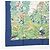 Hermès Hermes Carre 90 Foulard Sichuan Panda Blu navy - vista 5
