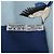 Hermès Hermes Carre 90 Foulard Sichuan Panda Blu navy - vista 6