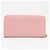 Cartera larga de piel Saffiano Prada Rosa - vista 2