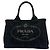 Bolso de mano PRADA Canapa Mini Tote Bag Negro