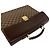 Borsa Business Louis Vuitton Altona PM Damier in Pelle Marrone - vista 4