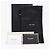 Autre Marque Saint Laurent Paris Cassandra V-Stitch Leder-Langbrieftasche Schwarz - Ansicht 10