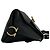 Bolsa de couro Salvatore Ferragamo com ferragens Gancini Preto - vista 6